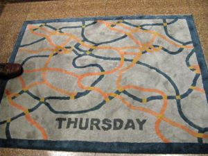 A different carpet each day?