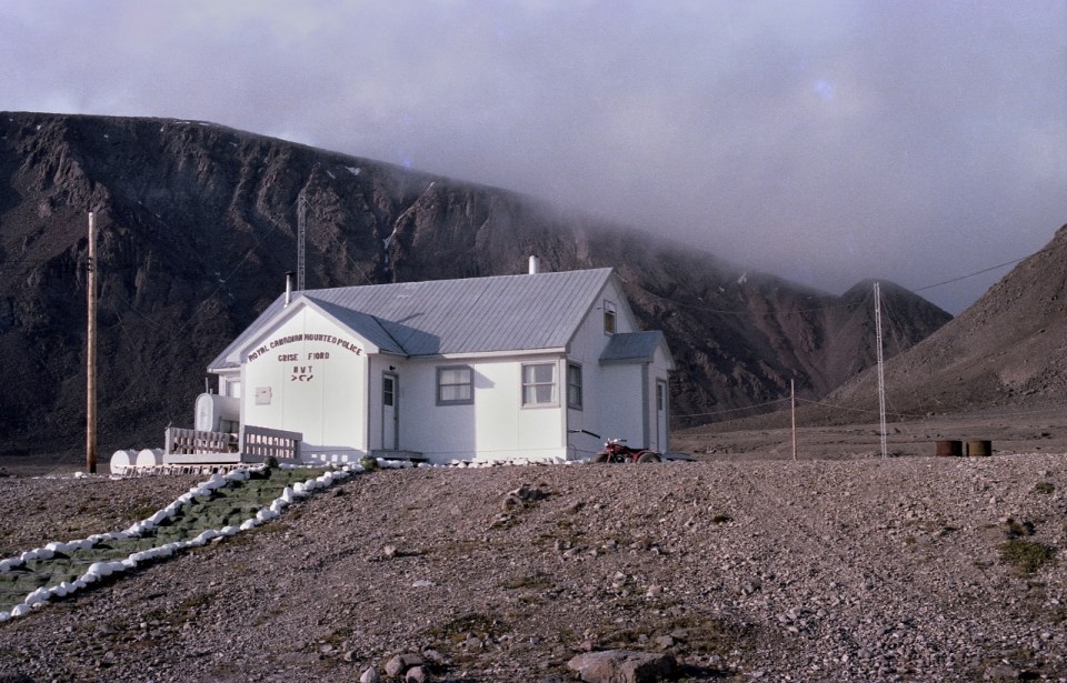 RCMP detachment, Grise Fiord, NWT, 1979