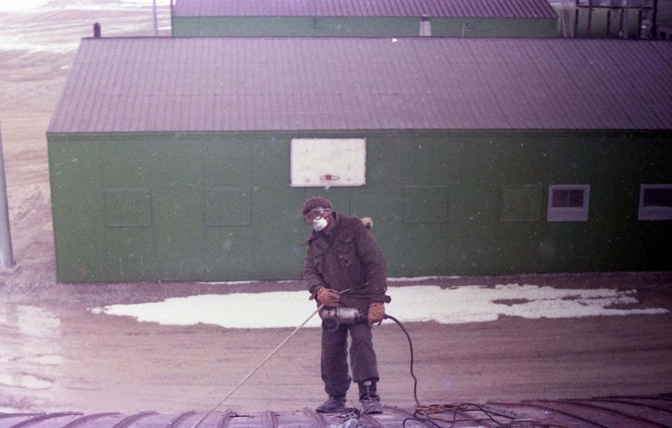 Andrew Bryant at Resolute Bay, NWT, 1979