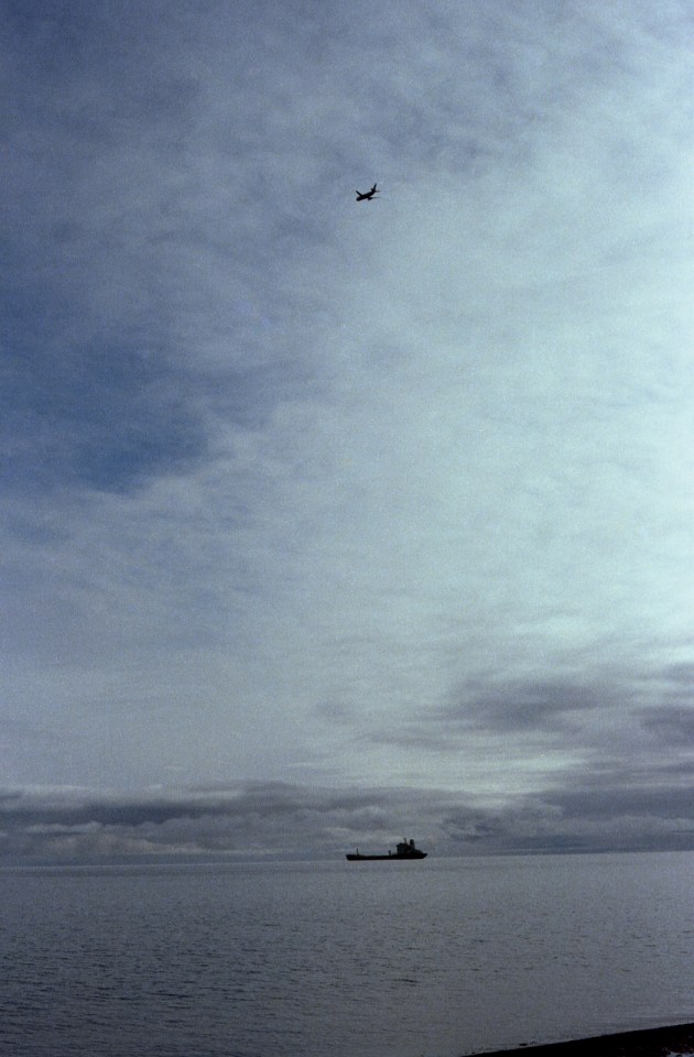Supply ship at Resolute, 1979